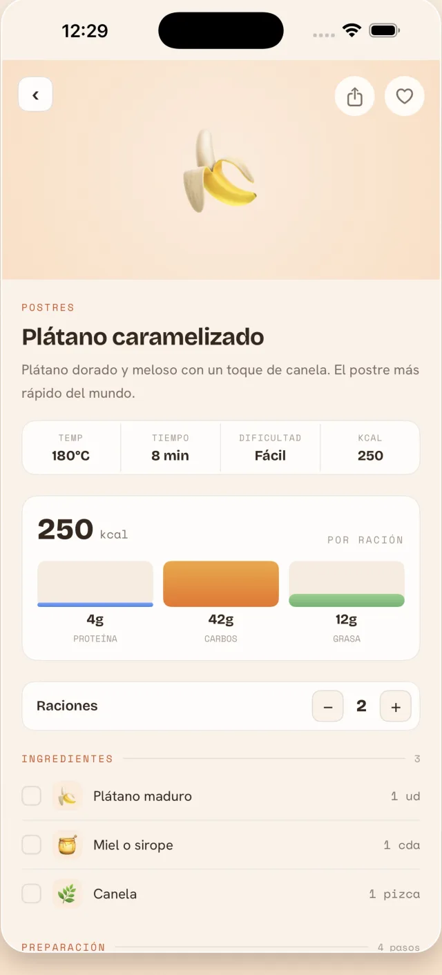 Pasos, nutrición y compra