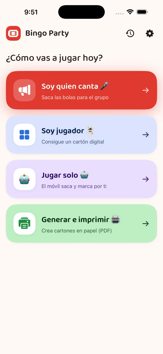 Elige cómo juegas