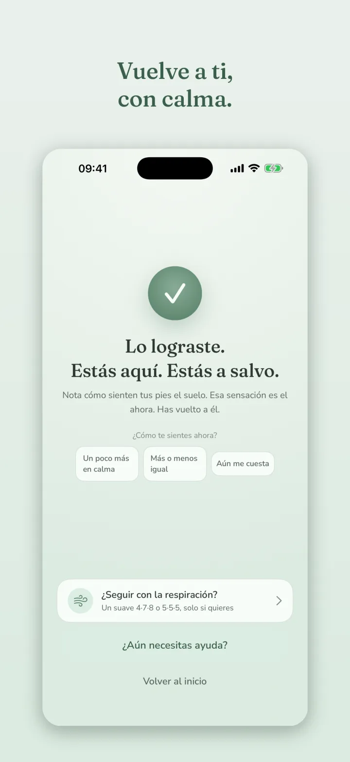 Un registro antes/después, privado