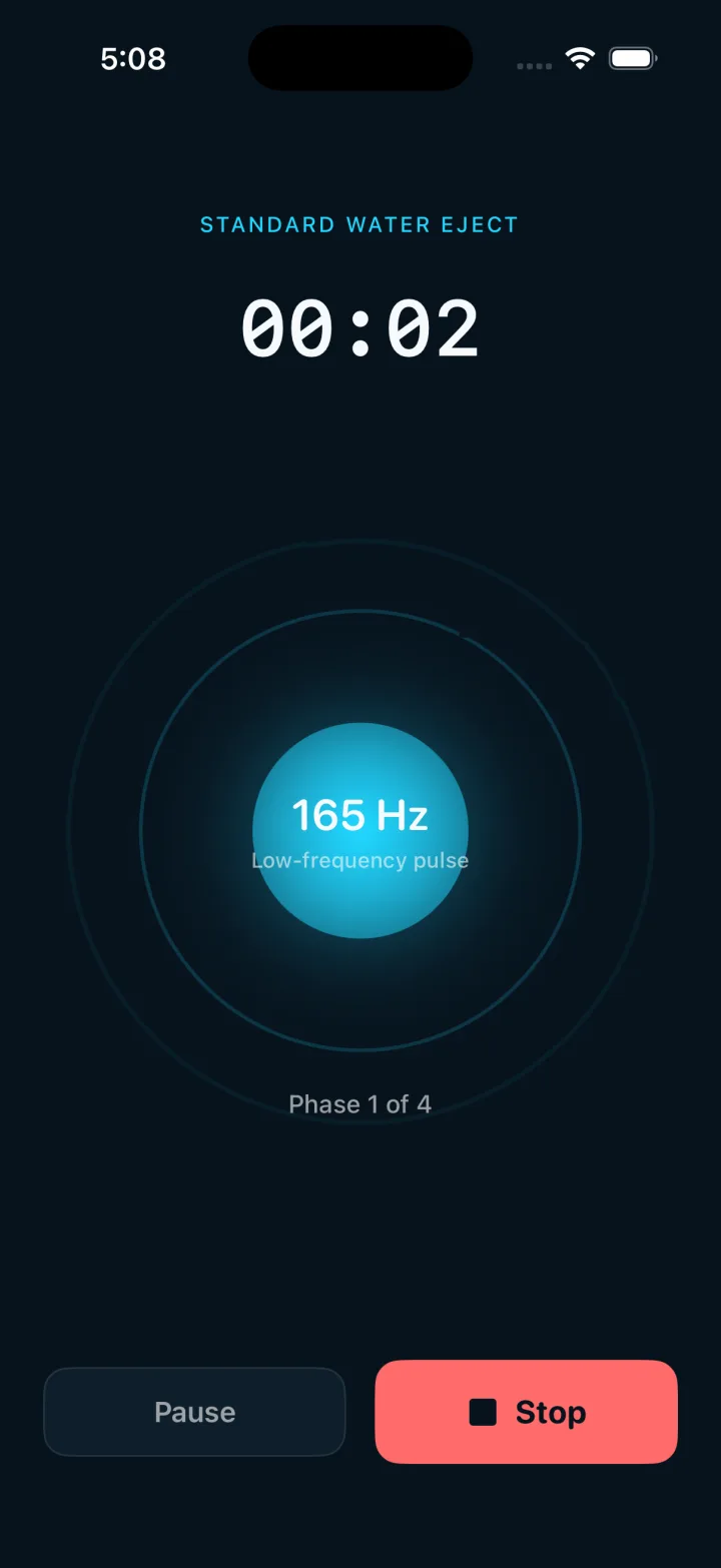 Low-frequency routine, in phases