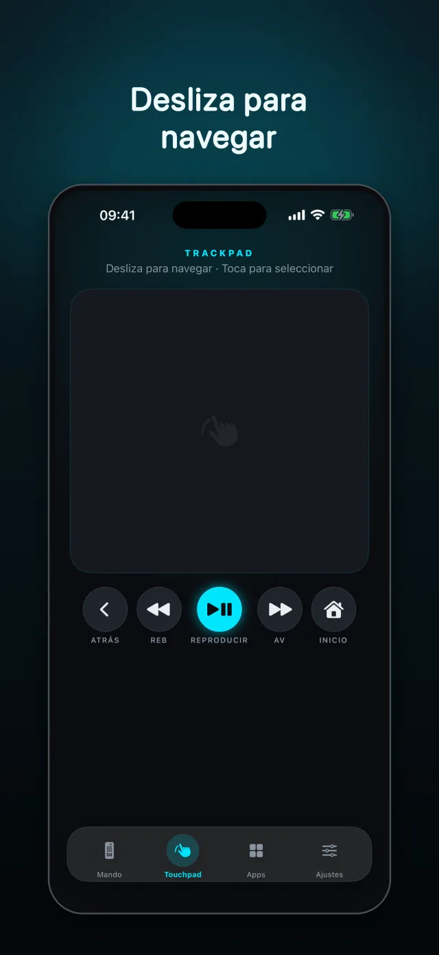 Touchpad por gestos